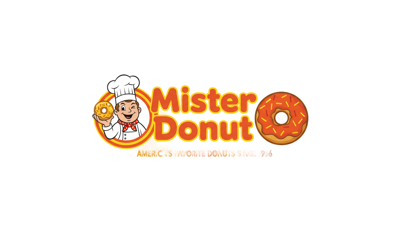 mister donut logo png PNG transparent background