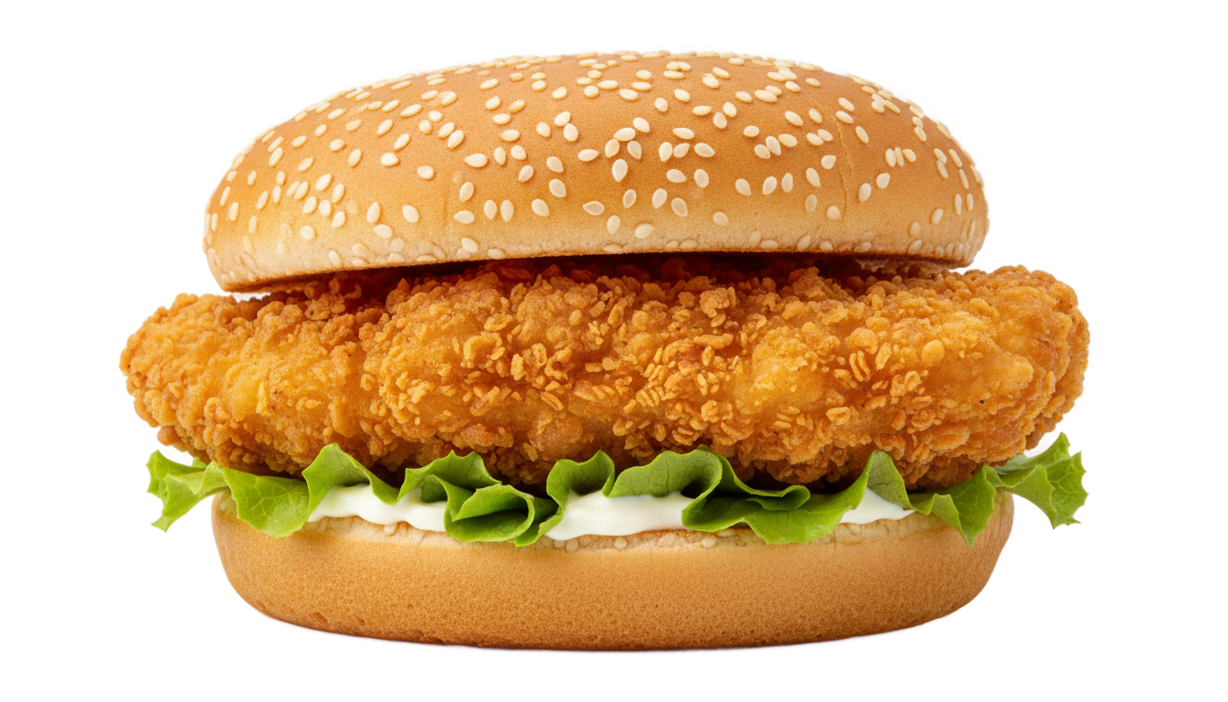 kfc burger png PNG transparent background
