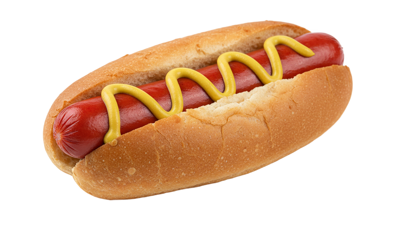 red hotdog png PNG transparent background
