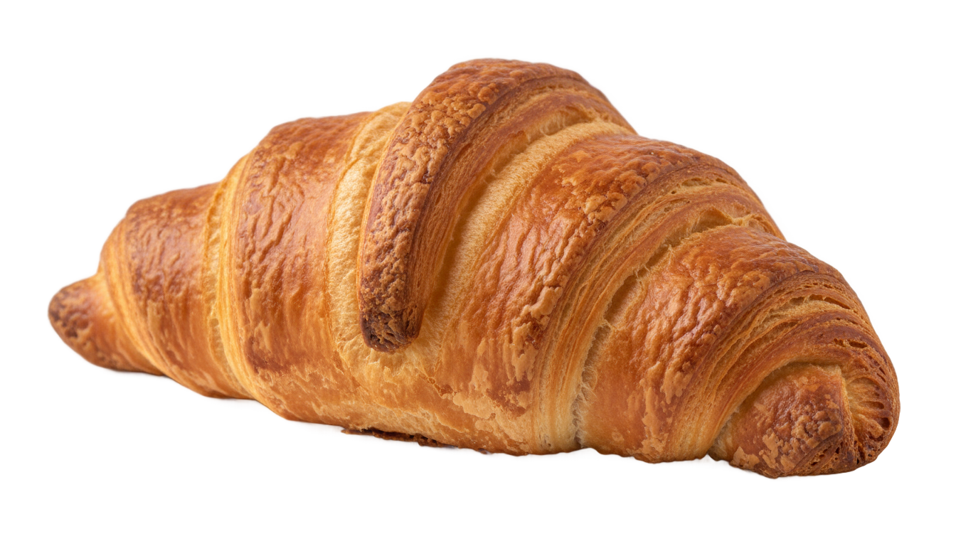 french croissant png PNG transparent background