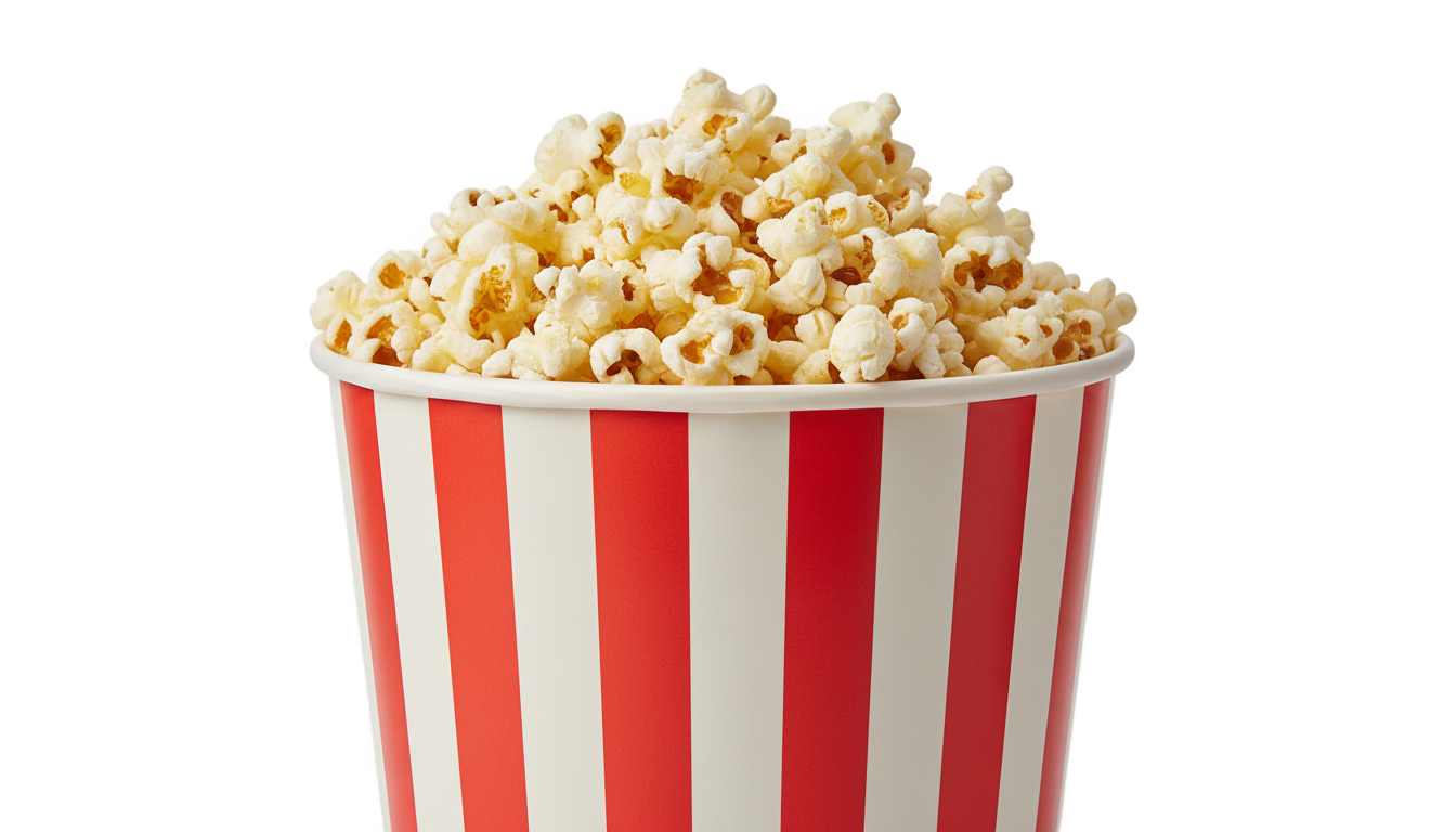 cinema popcorn png PNG transparent background