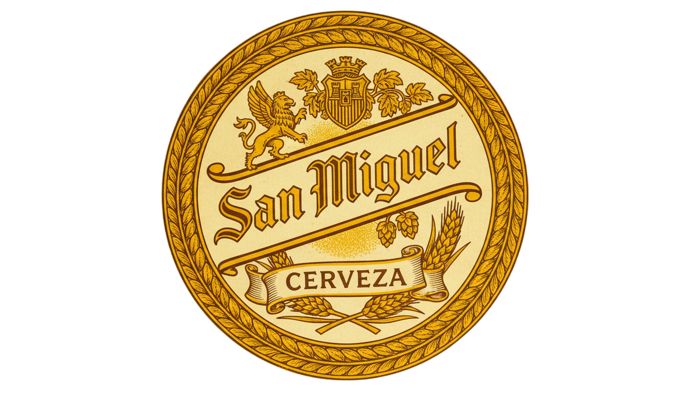 san miguel beer logo png PNG transparent background