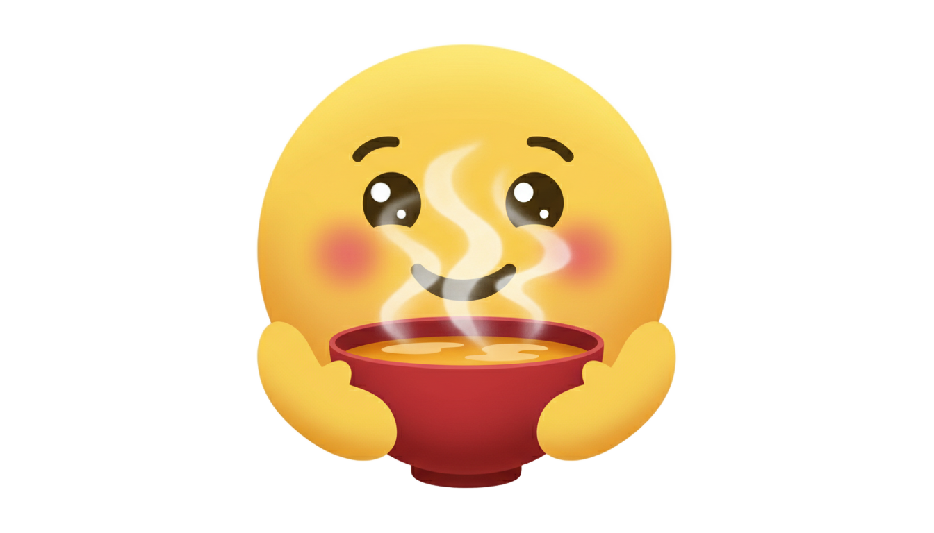 soup emoji png PNG transparent background