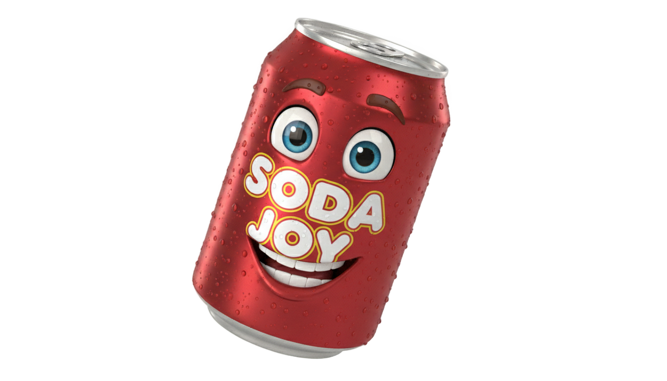soda cartoon png PNG transparent background