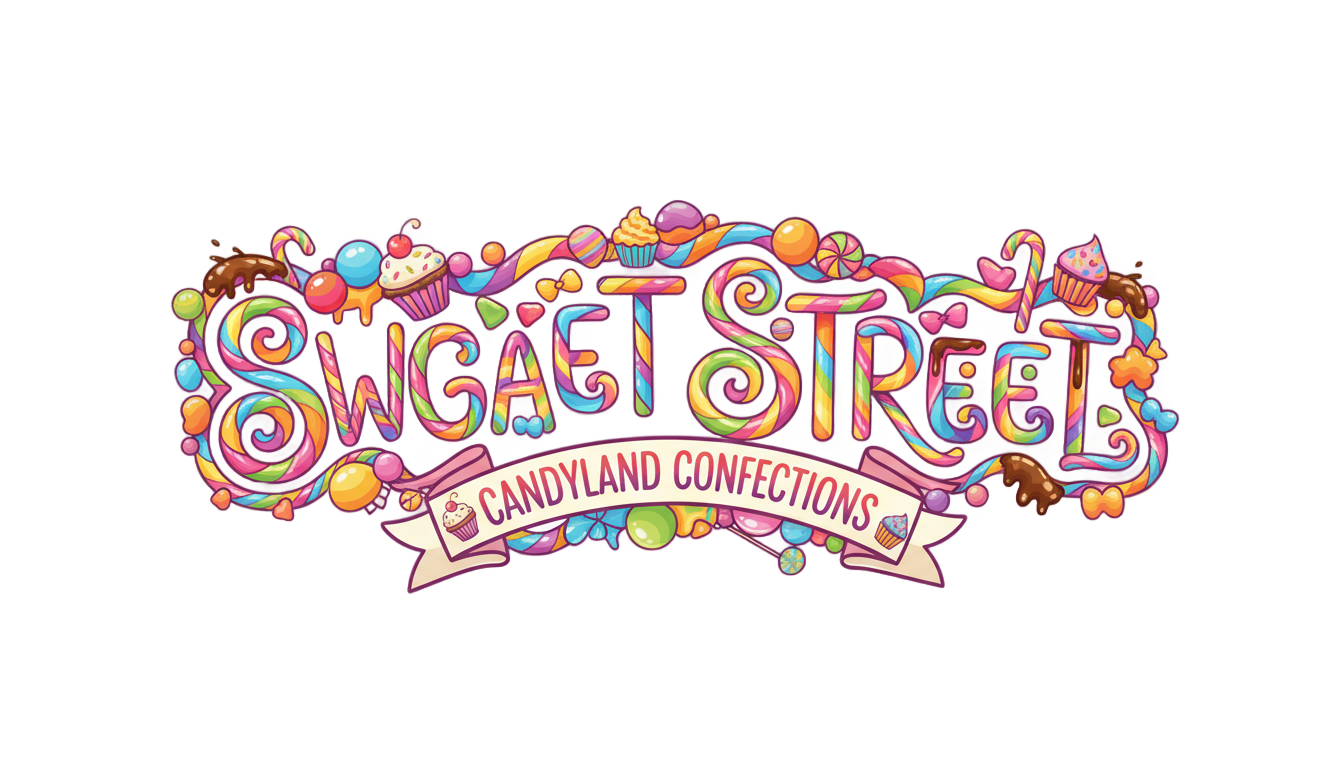 candy land logo png PNG transparent background