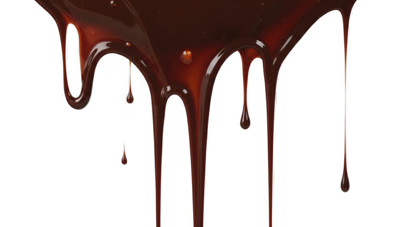 chocolate dripping png PNG transparent background