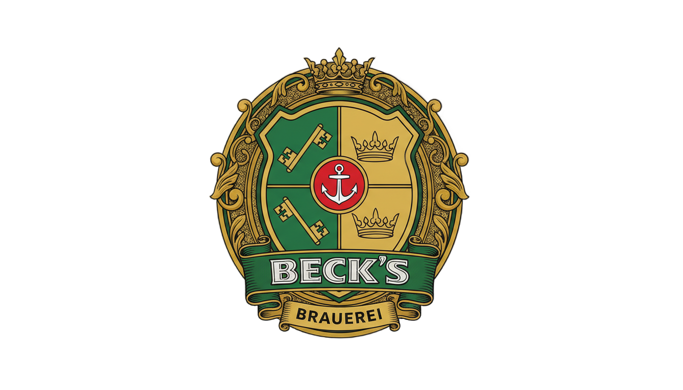 becks beer logo png PNG transparent background
