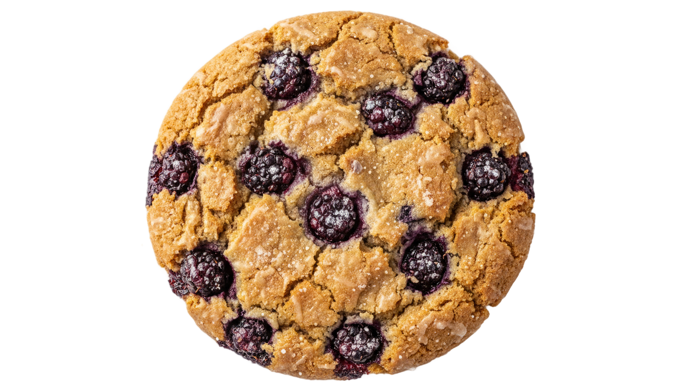 blackberry cookie png PNG transparent background