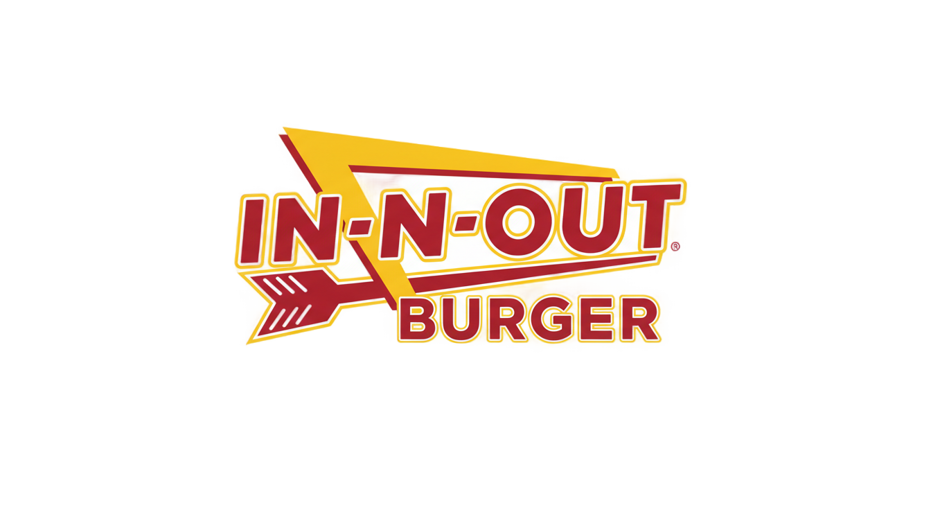 in and out burger logo png PNG transparent background