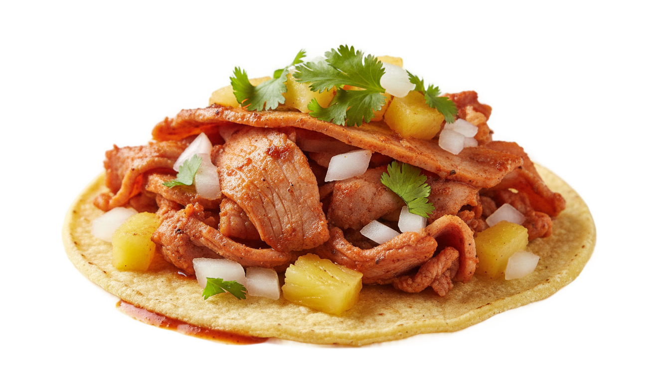 taco de pastor png PNG transparent background