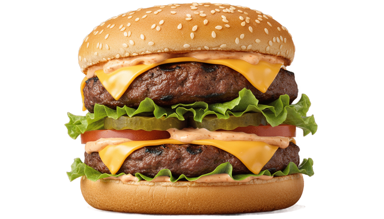 mcdonald's burger png PNG transparent background