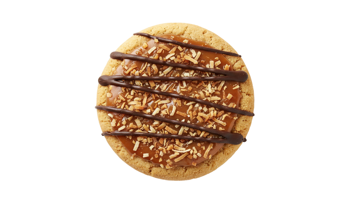 samoa cookie png PNG transparent background