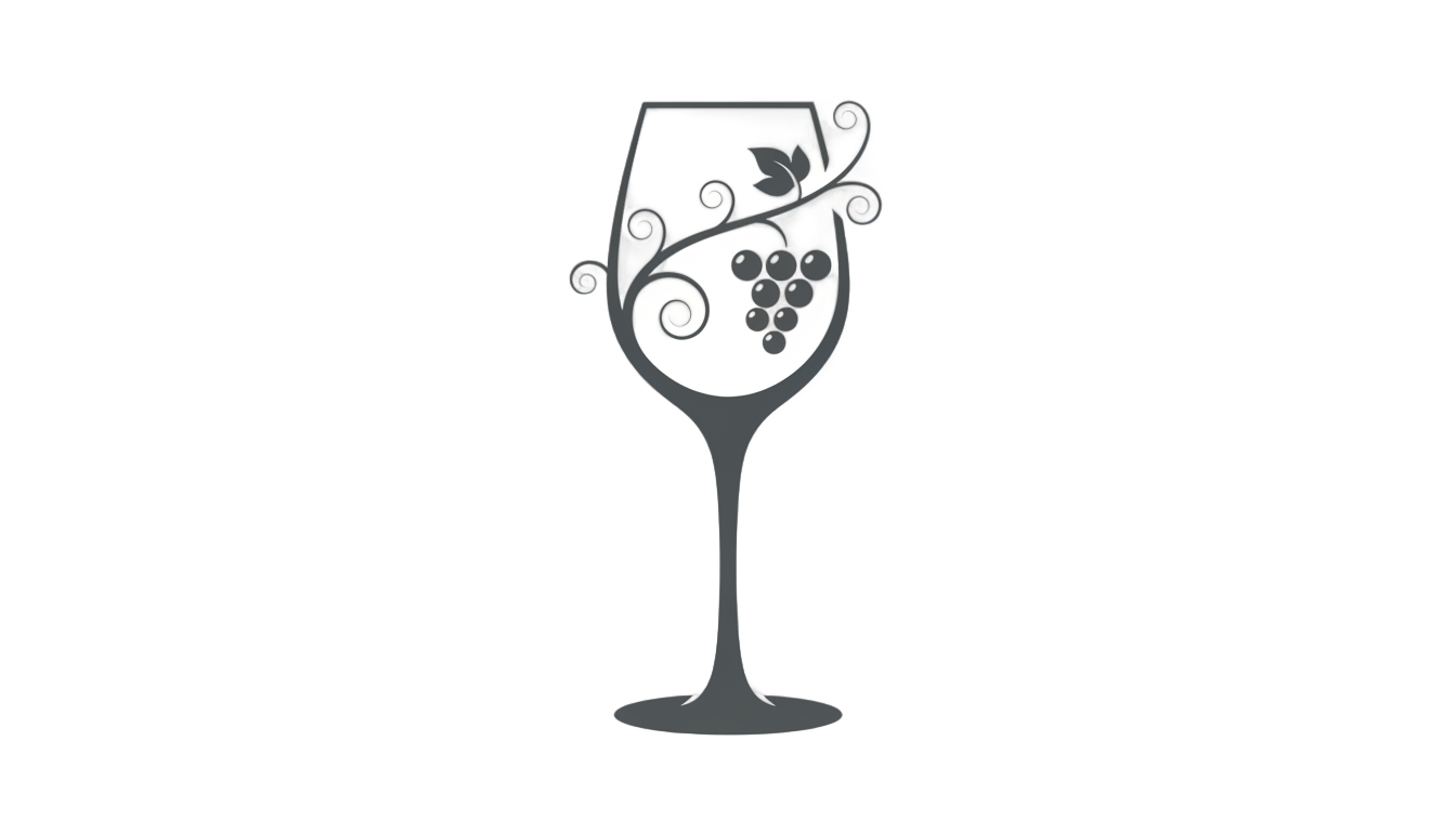 wine logo png PNG transparent background