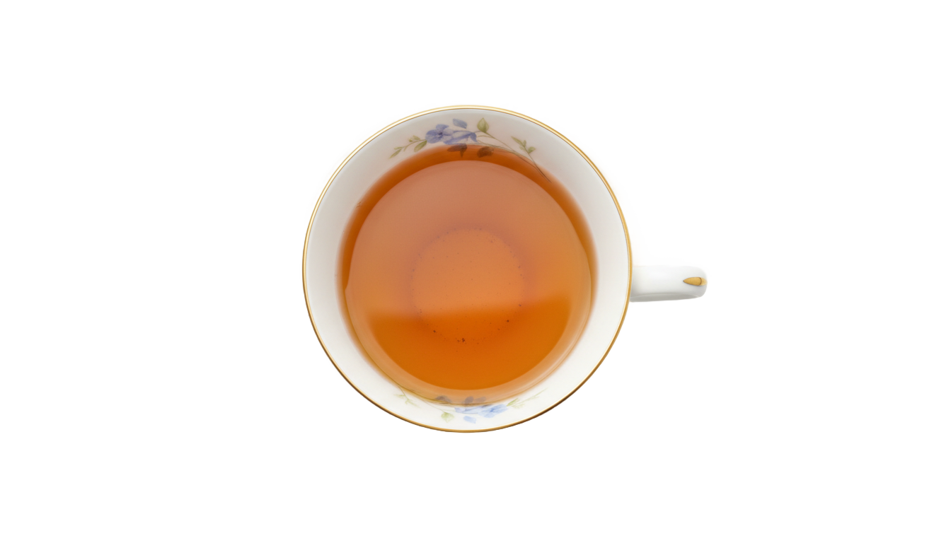 tea cup png top view PNG transparent background