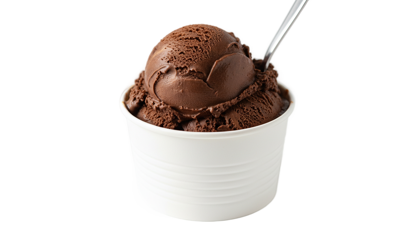 chocolate ice cream cup png PNG transparent background