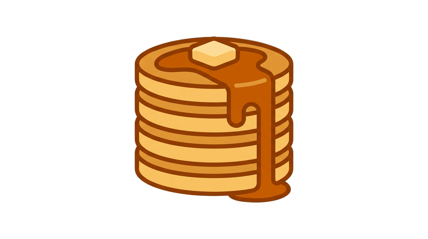 pancake icon png PNG transparent background