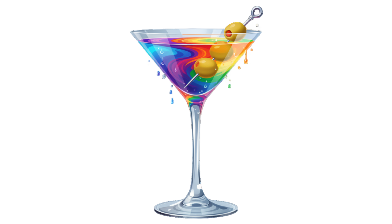 cocktail graphic png PNG transparent background