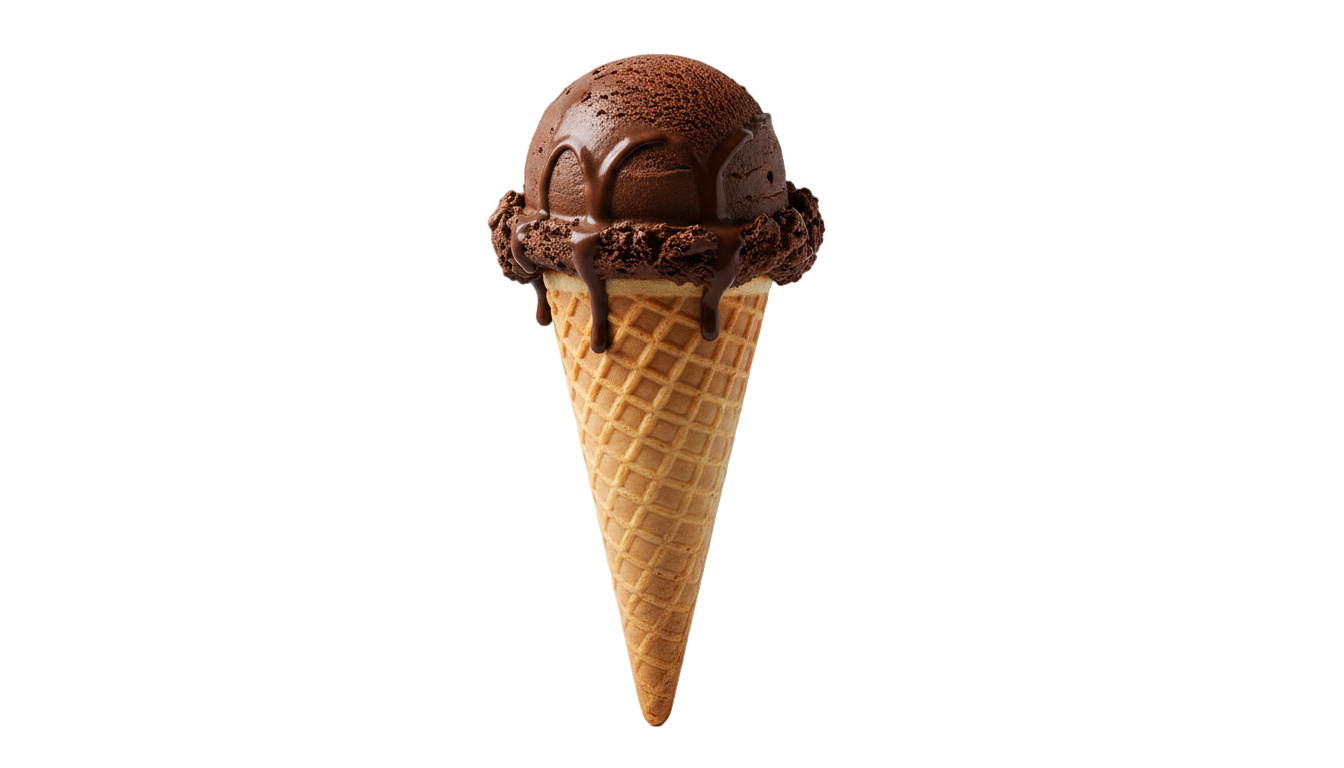 helado de chocolate png PNG transparent background