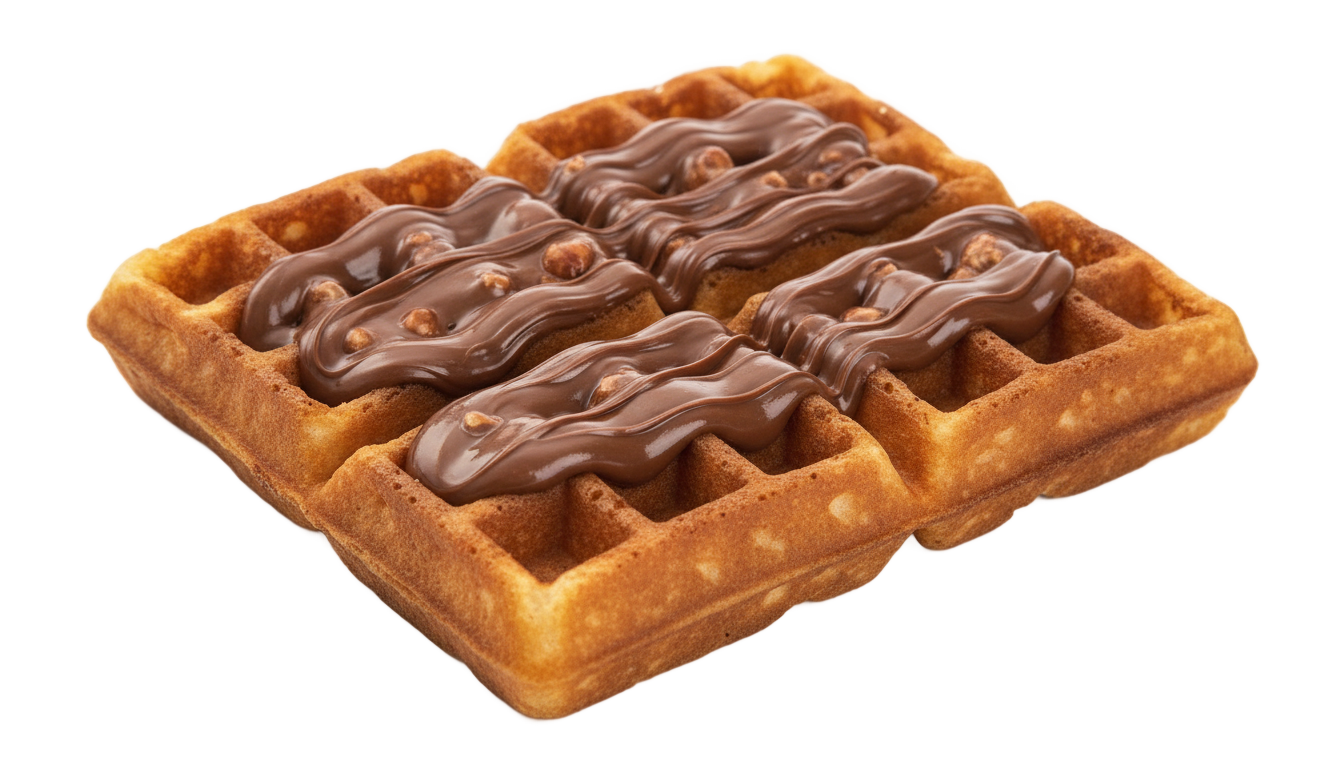 nutella waffle png PNG transparent background