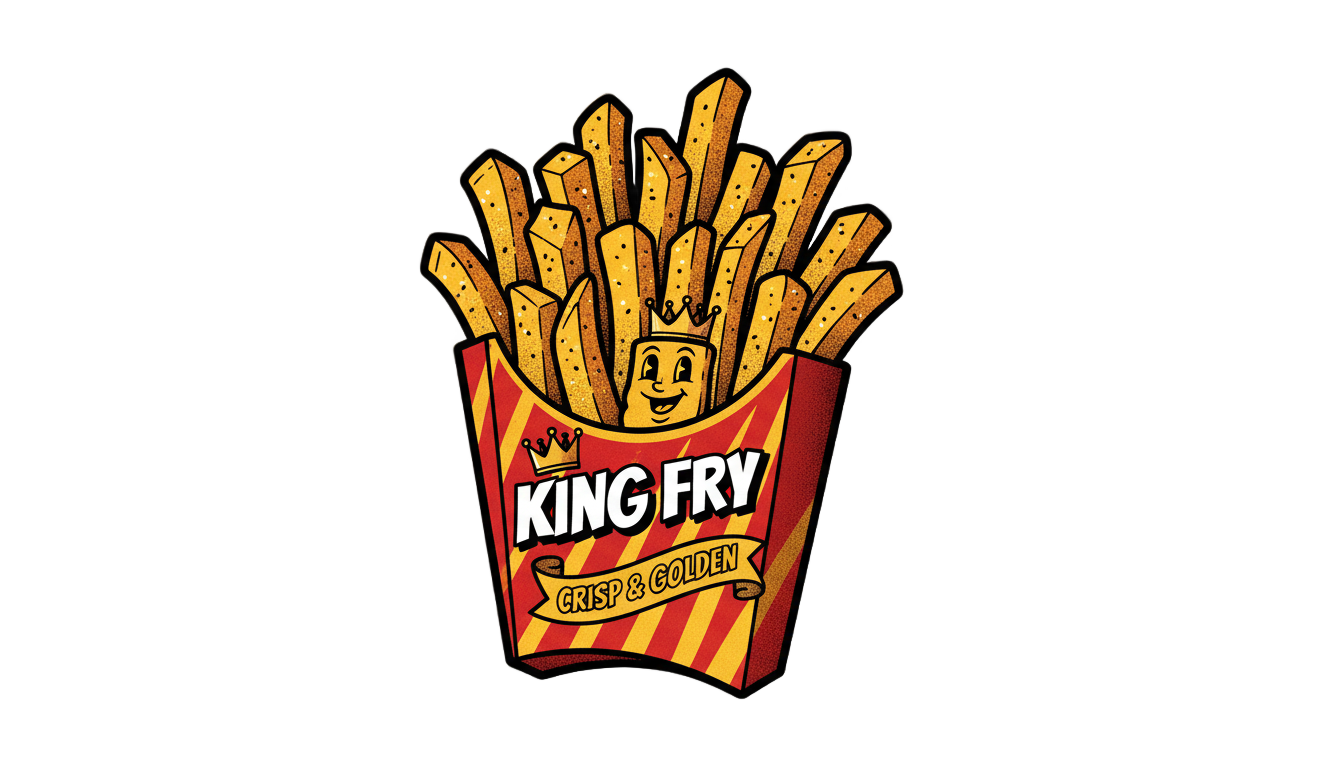 french fries logo png PNG transparent background
