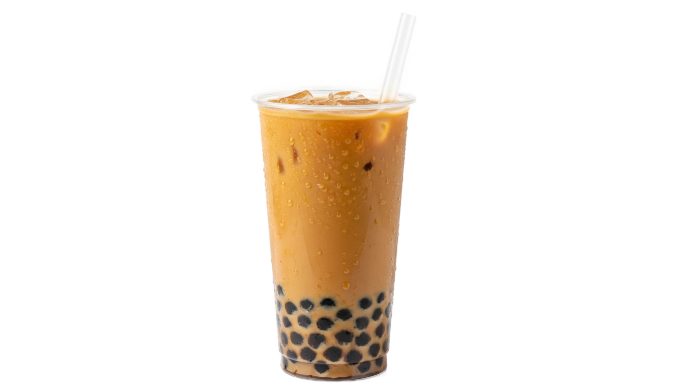 boba milk tea png PNG transparent background
