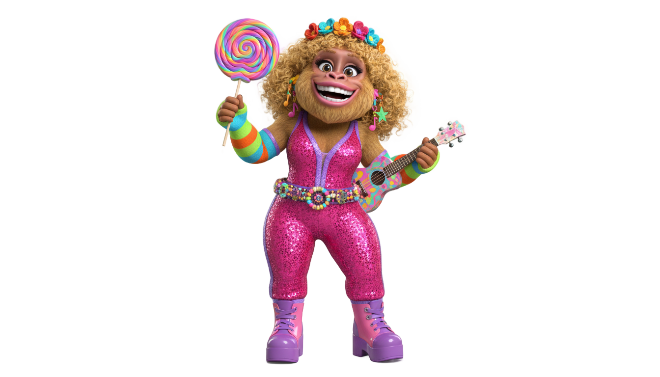 candy kong png PNG transparent background
