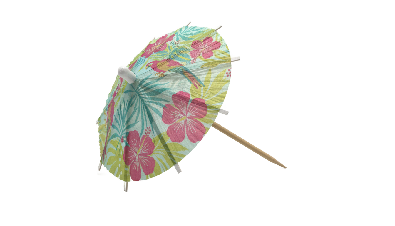 cocktail umbrella png PNG transparent background