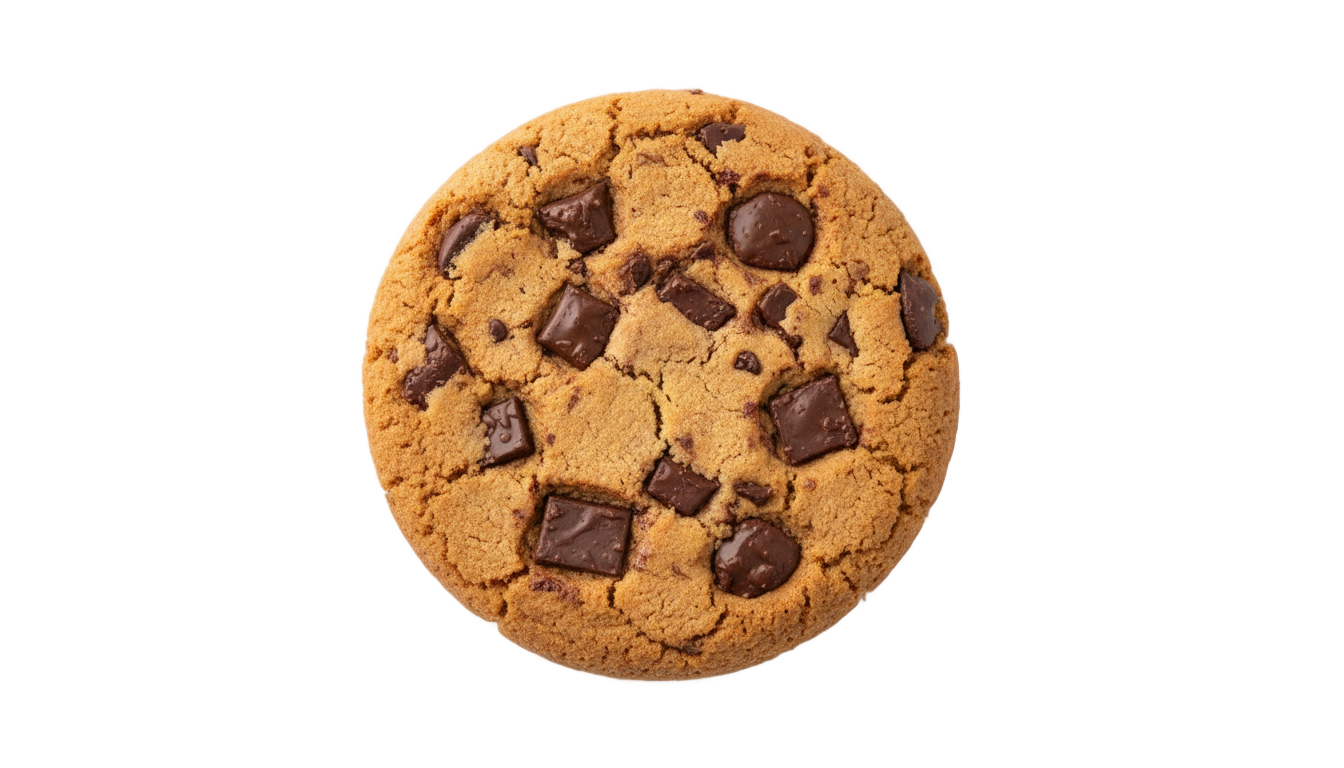 chocolate chip cookie png PNG transparent background