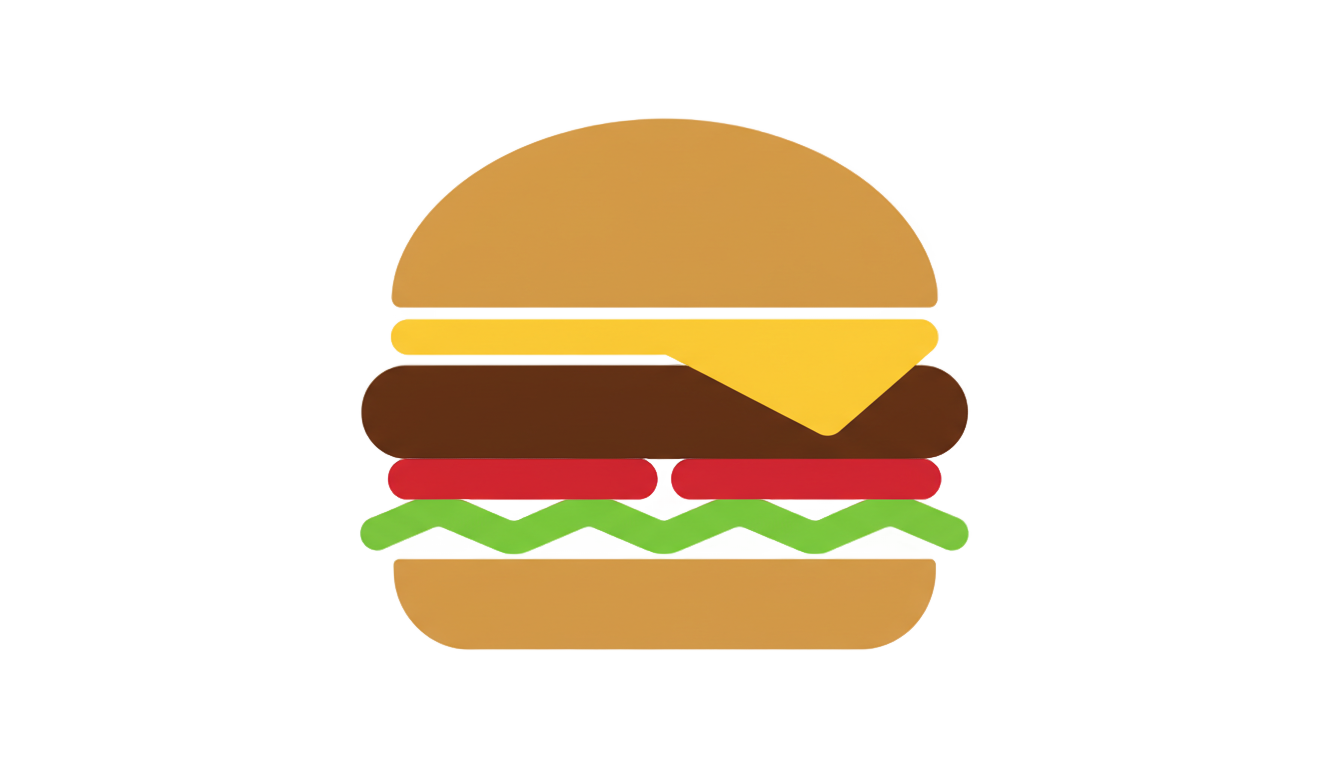 burger symbol png PNG transparent background