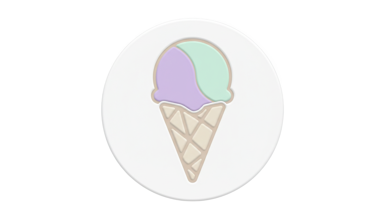 ice cream cone icon png PNG transparent background