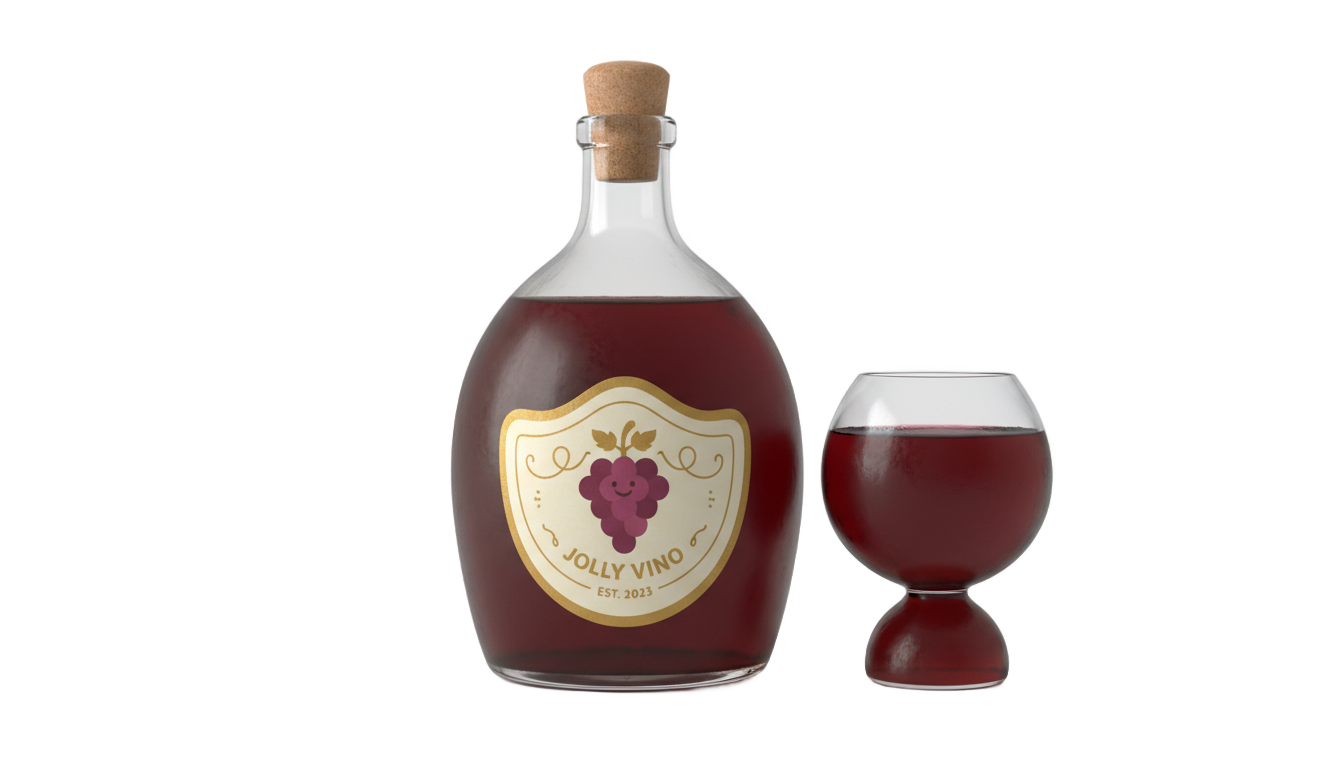 wine png cartoon PNG transparent background
