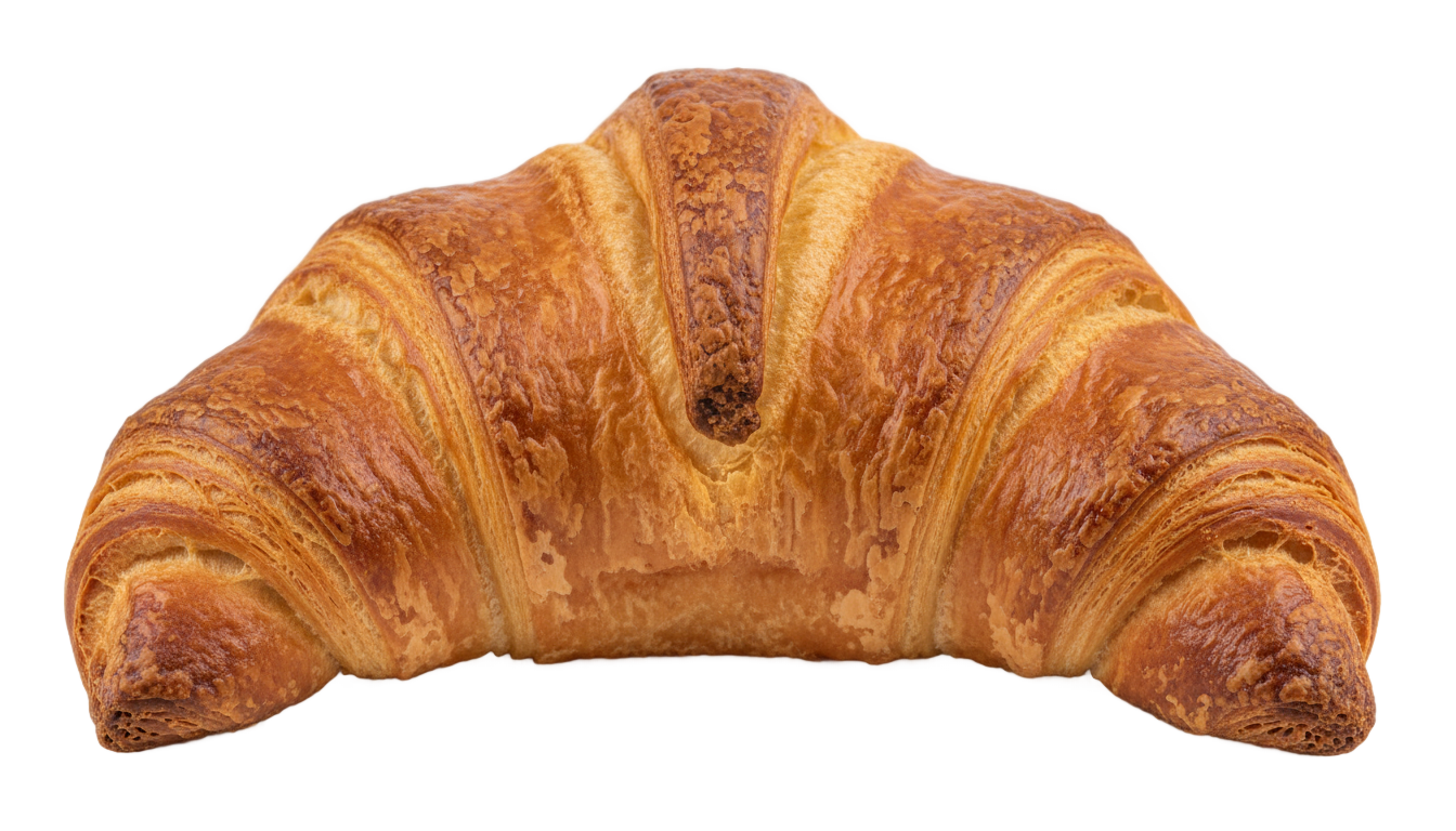 french croissant png PNG transparent background