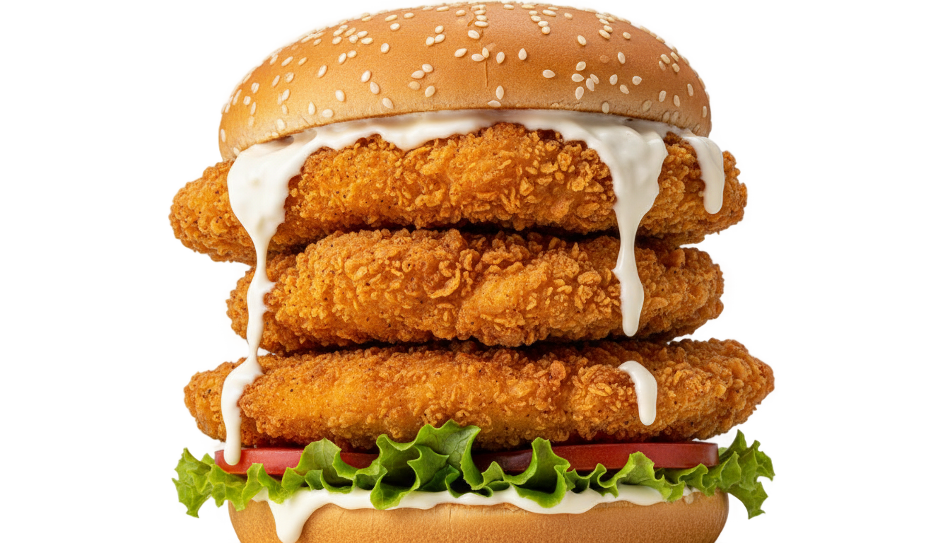 zinger burger png hd PNG transparent background