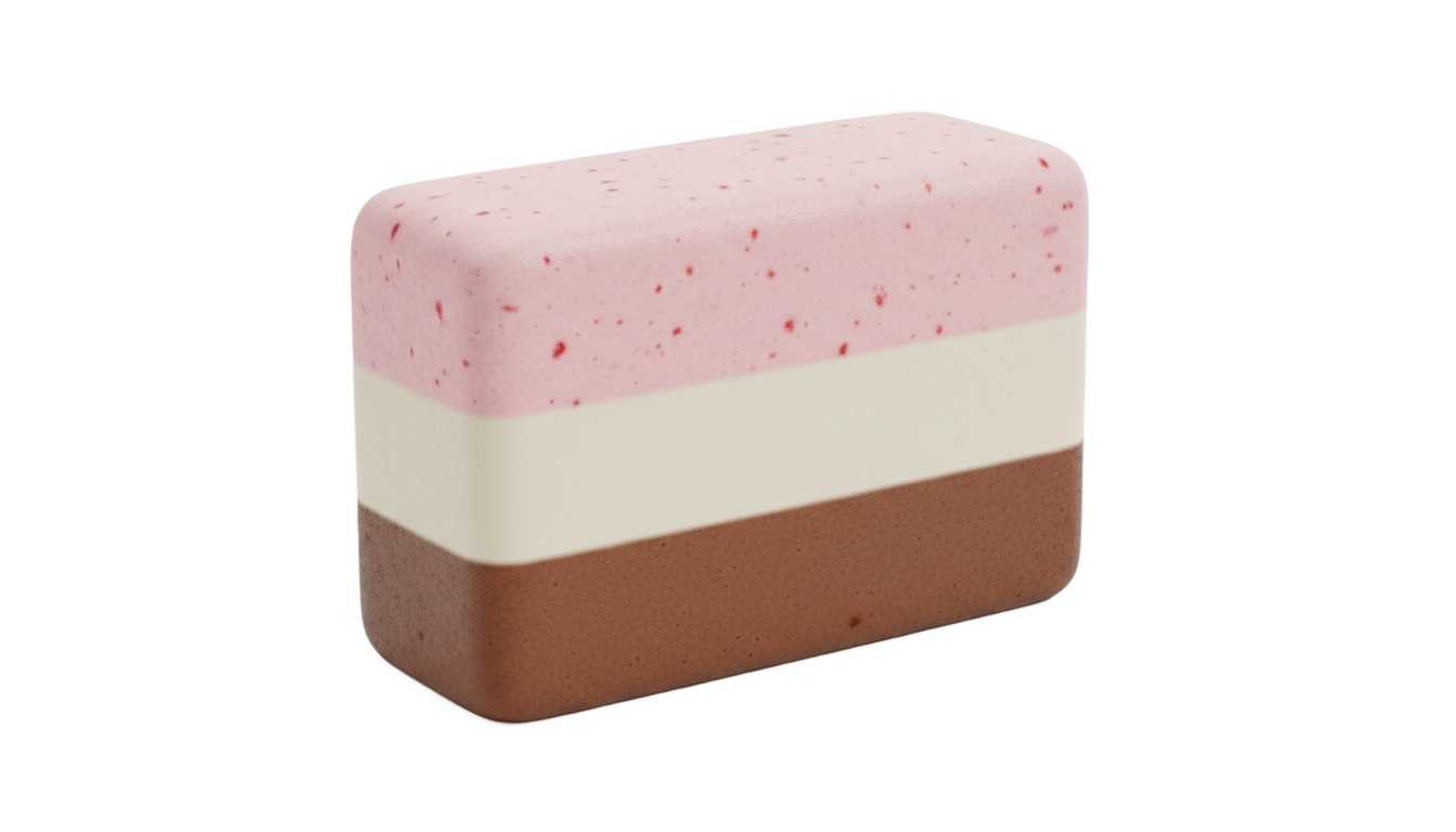 neapolitan ice cream png PNG transparent background