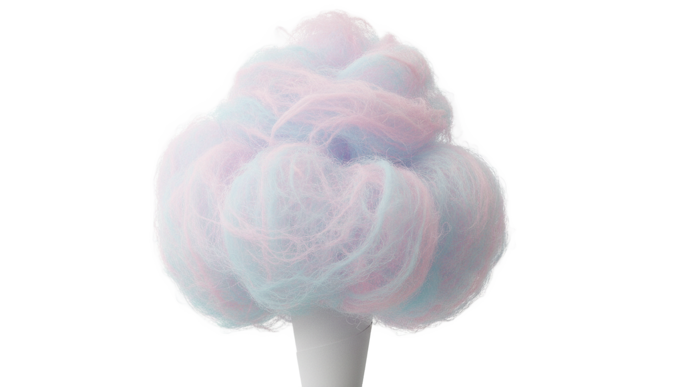 cotton candy png PNG transparent background