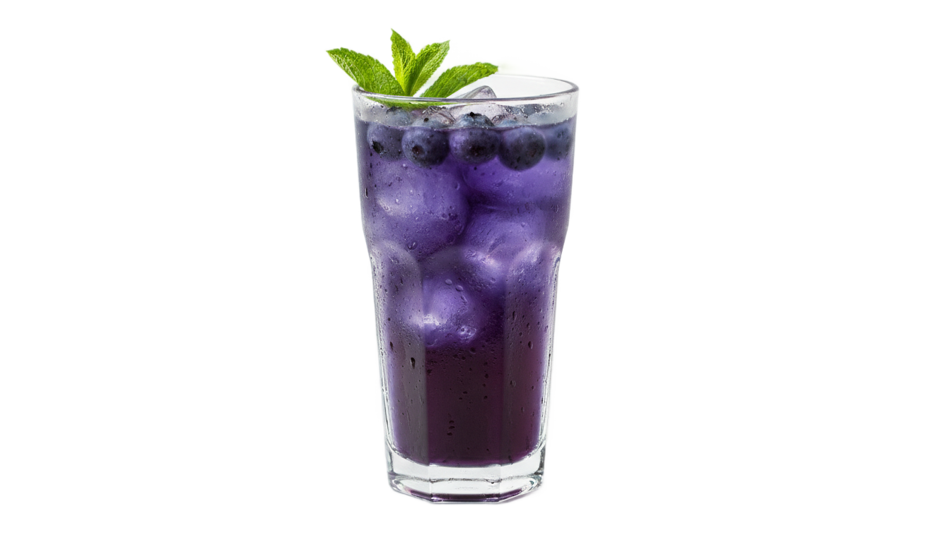 blueberry cocktail png PNG transparent background