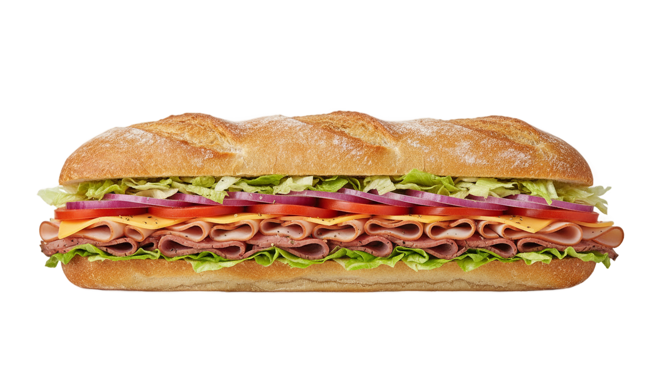 submarine sandwich png PNG transparent background
