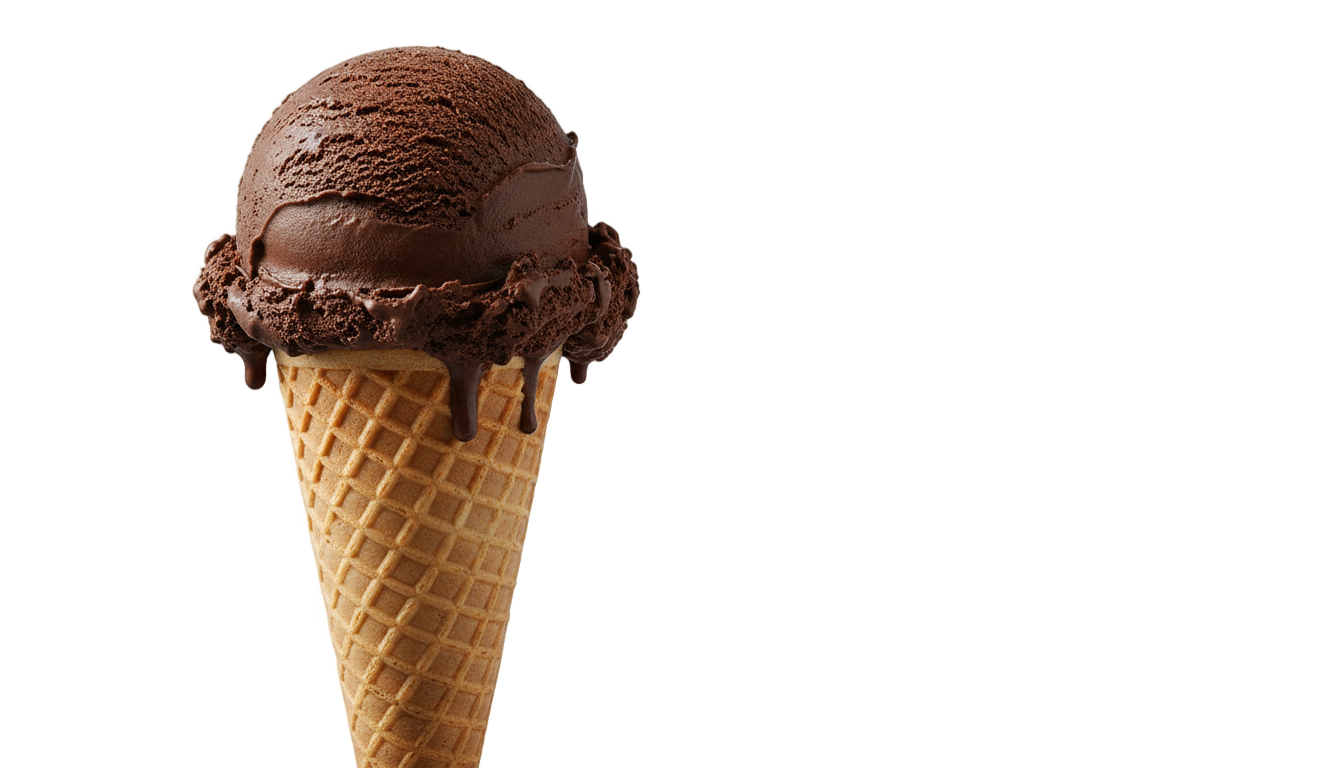 helado de chocolate png PNG transparent background