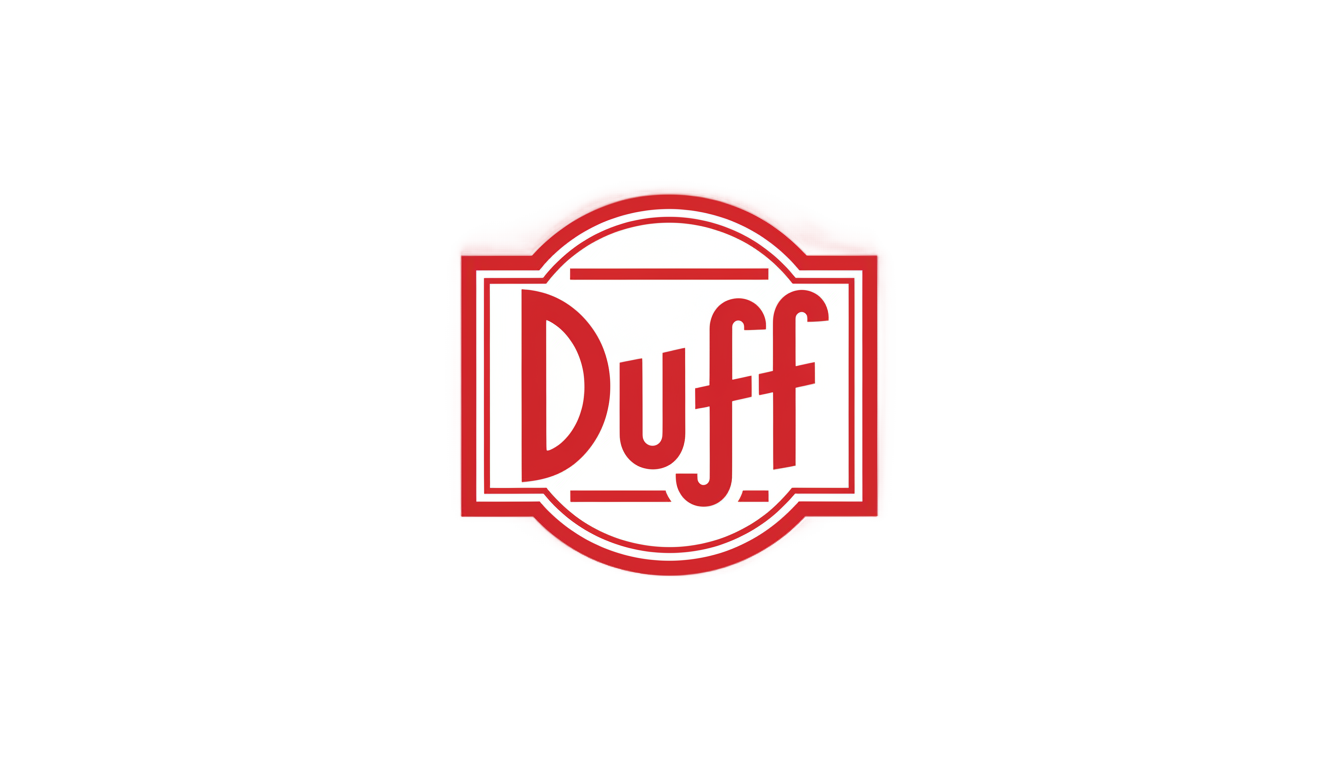 duff beer logo png PNG transparent background