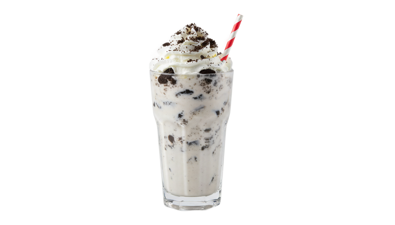 cookies and cream milkshake png PNG transparent background