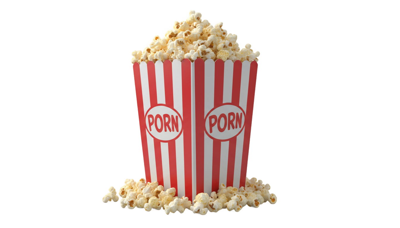 popcorn graphic png PNG transparent background
