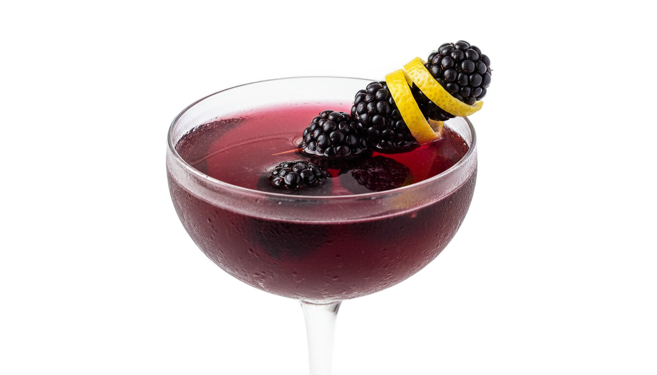 bramble cocktail png PNG transparent background