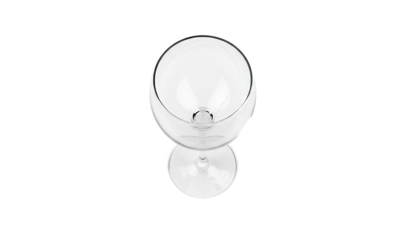 wine glass top view png PNG transparent background