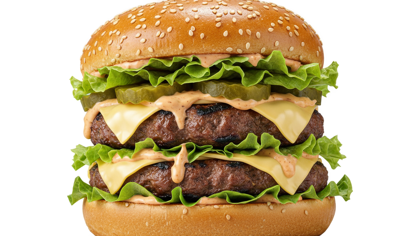 mcdonald's burger png PNG transparent background