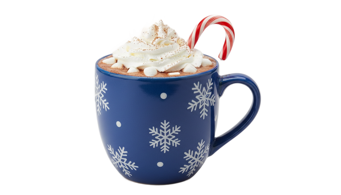 north pole hot chocolate png PNG transparent background