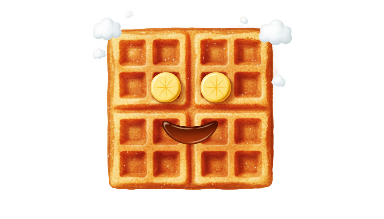waffle emoji png PNG transparent background