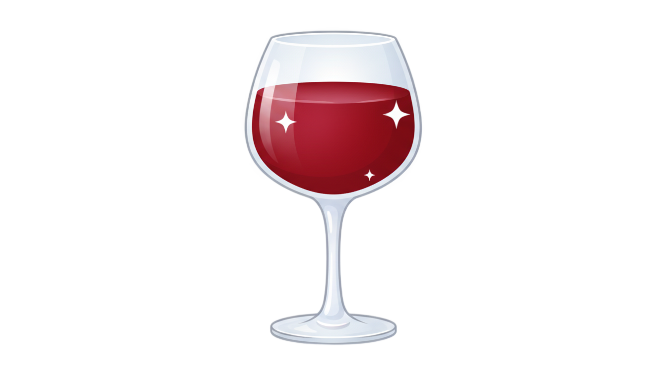 wine glass emoji png PNG transparent background
