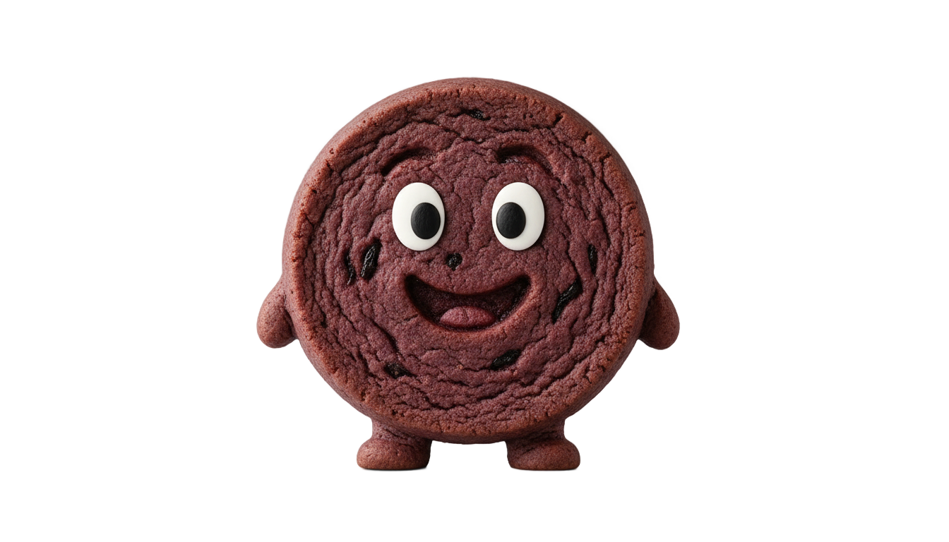 prune juice cookie png PNG transparent background