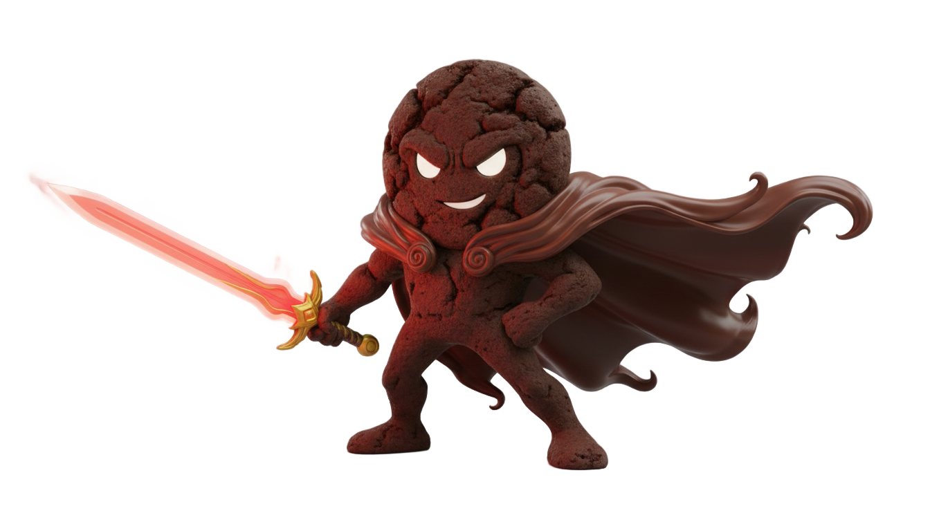 dark cacao cookie png PNG transparent background