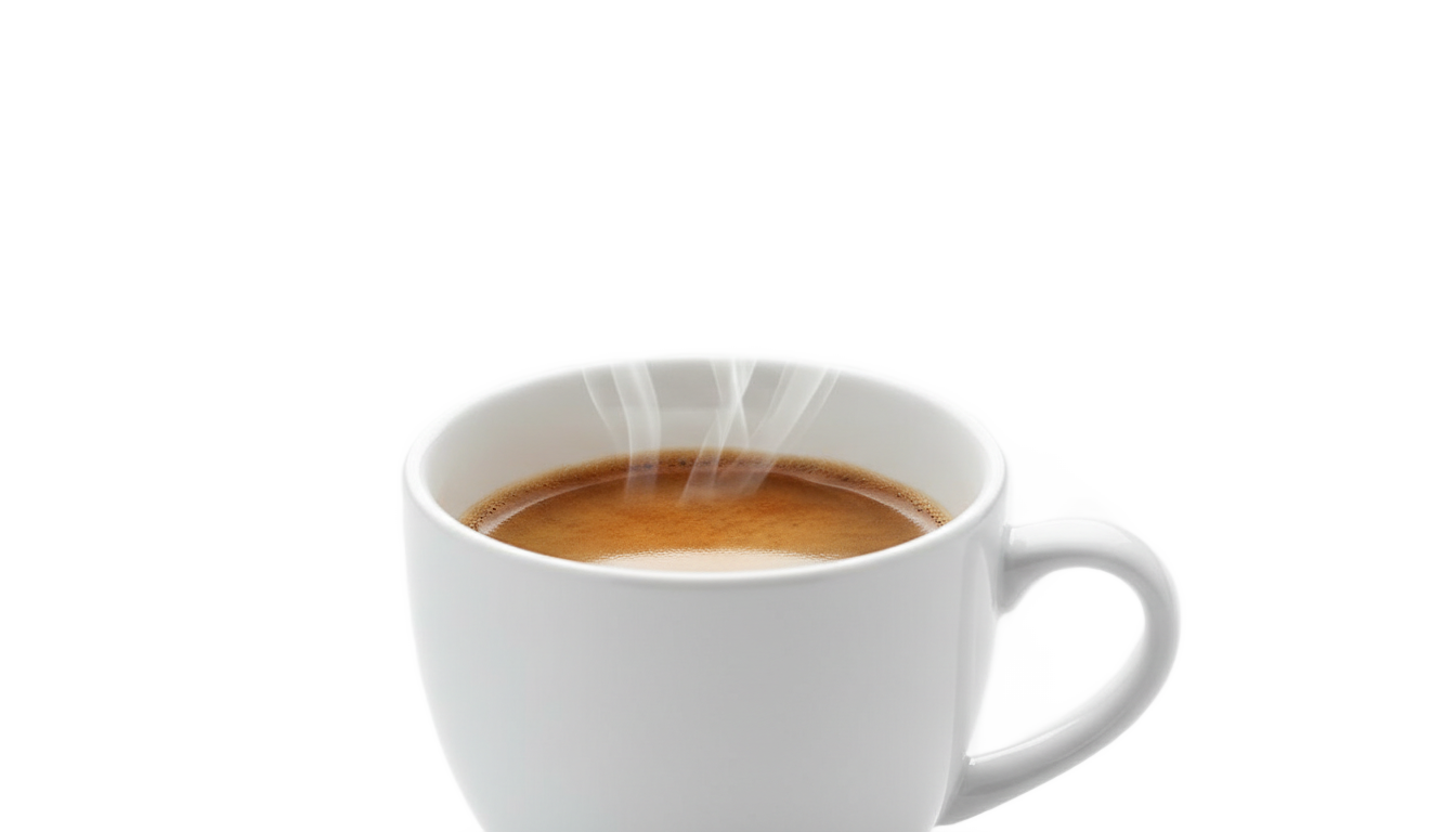 coffee cup with smoke png PNG transparent background
